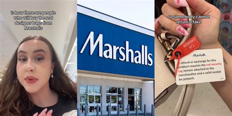 does tj maxx sell fake bags|Shopper Shows How Marshalls is Preventing Return of Fake Bags.